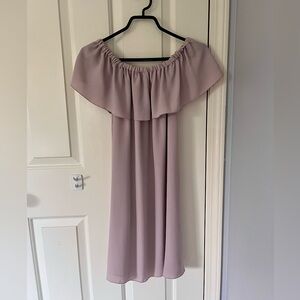 Aritzia Neuchatel Off Shoulder Dress